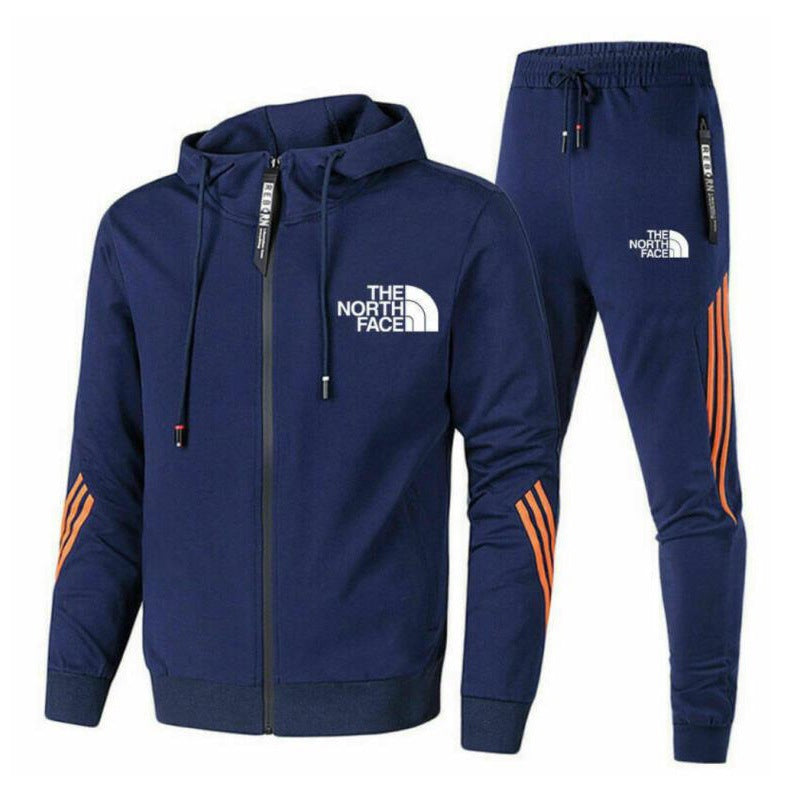 Conjunto Deportivo con Sudadera con Capucha para Hombre y Mujer, Primavera y Otoño