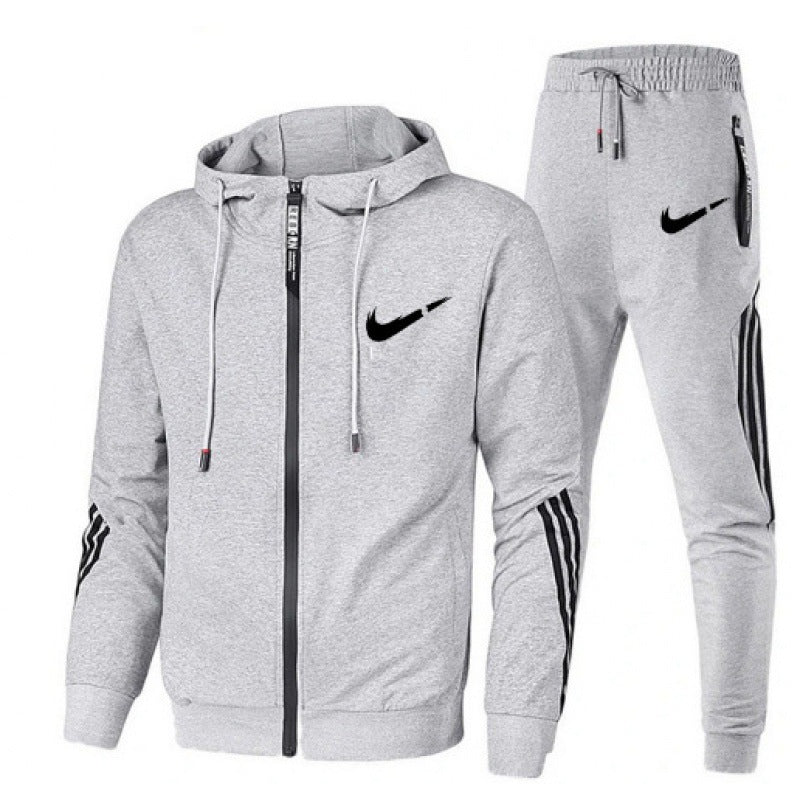 Conjunto Deportivo con Sudadera con Capucha para Hombre y Mujer, Primavera y Otoño