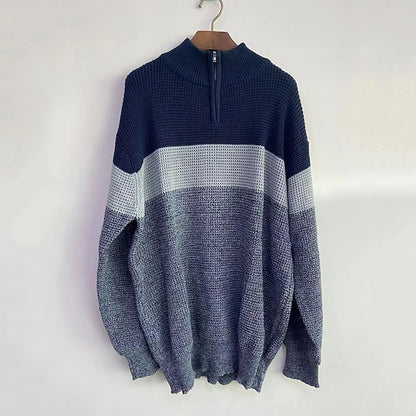 Jersey de Punto con Cremallera Hombre